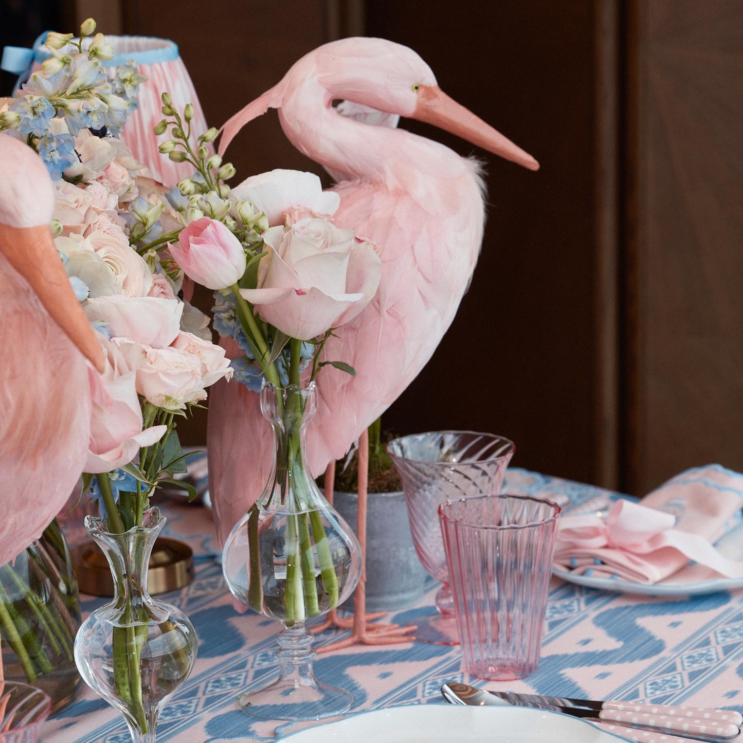 Cigogne Saskia (couple) - 44 cm