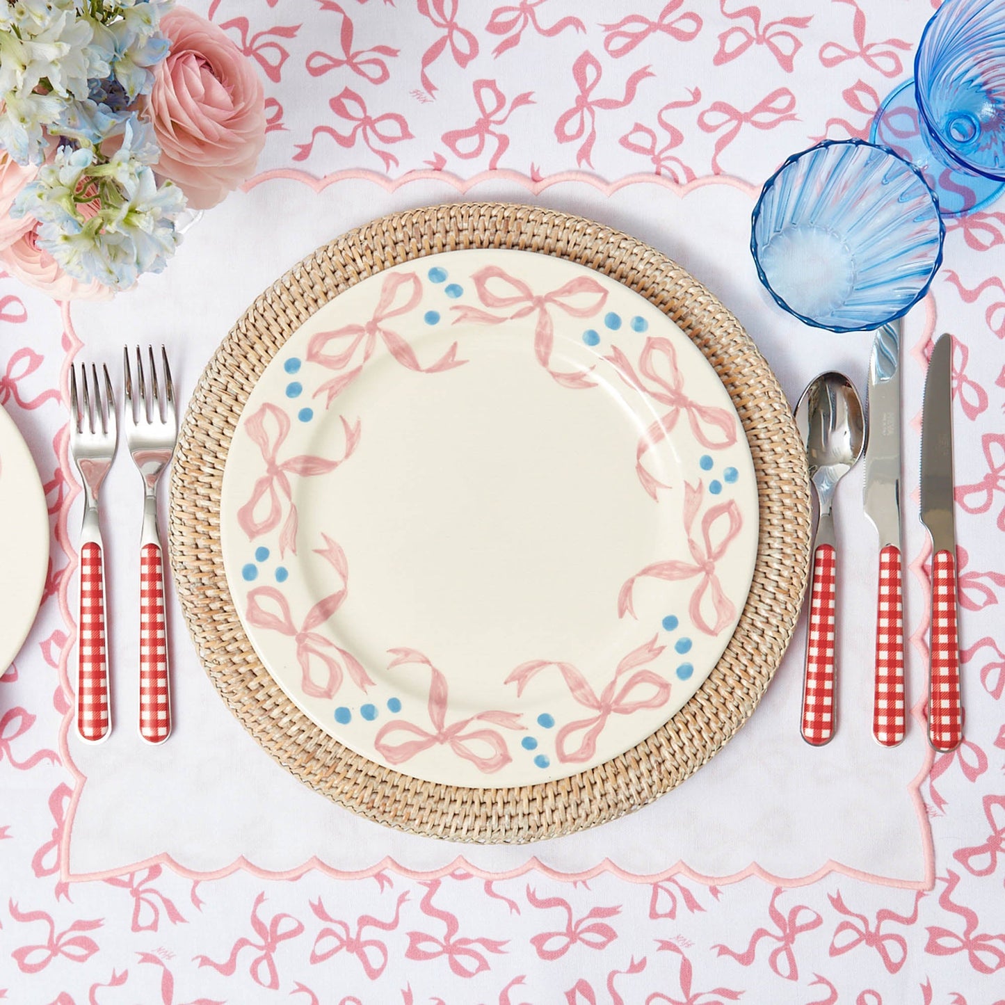 Assiette plate Harley's Bow