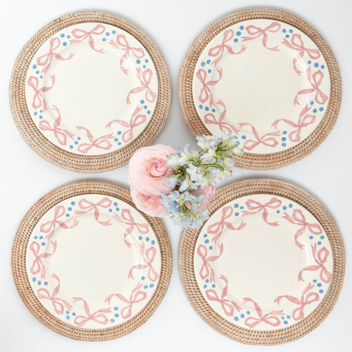 Assiettes plates Harley's Bow (lot de 4)