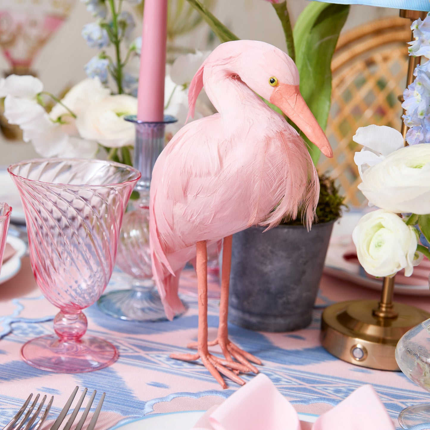 Cigogne Saskia (couple) - 25 cm