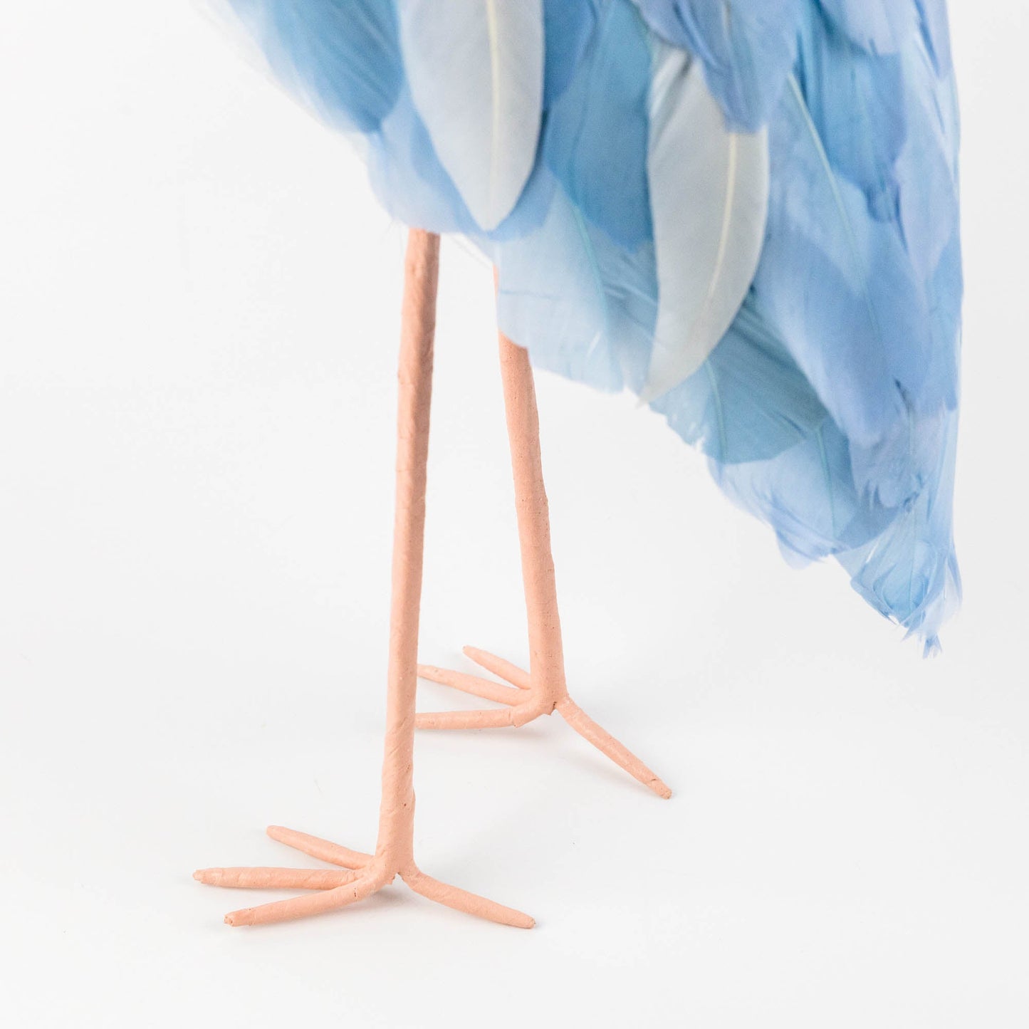 Cigogne Saskia bleue (couple) - 25 cm