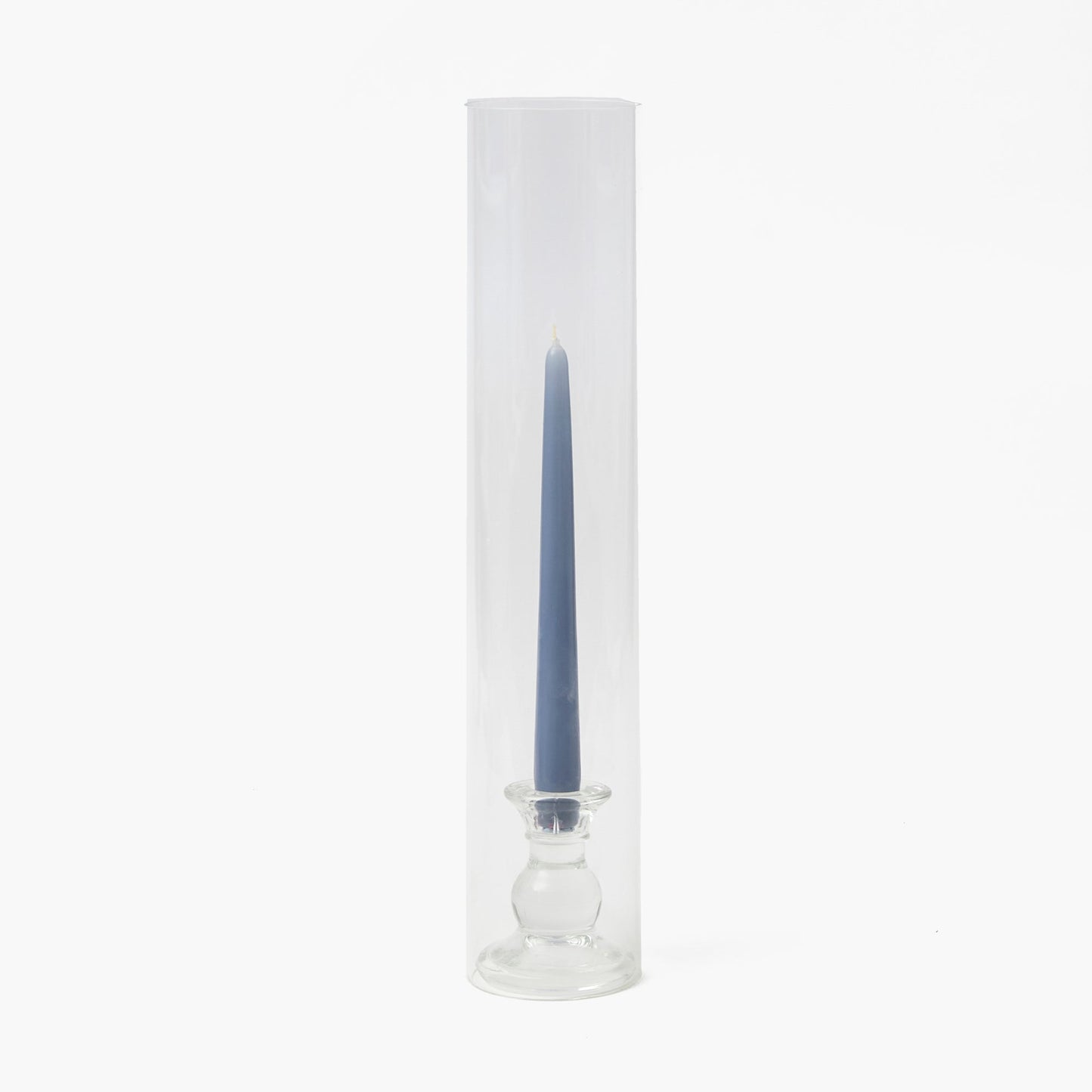 Grand bougeoir en verre Claudia (paire)