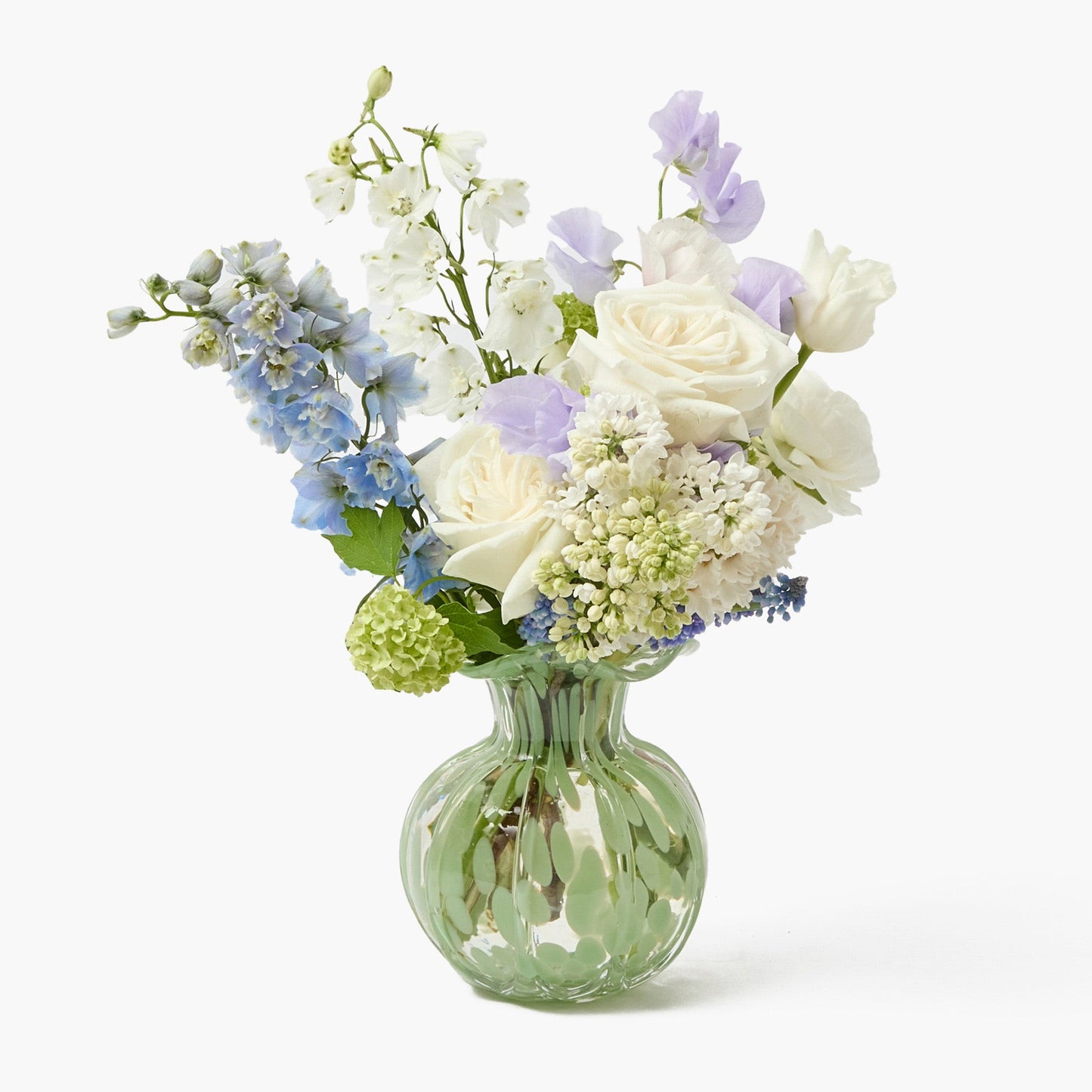 Vases en verre tacheté (lot de 3)