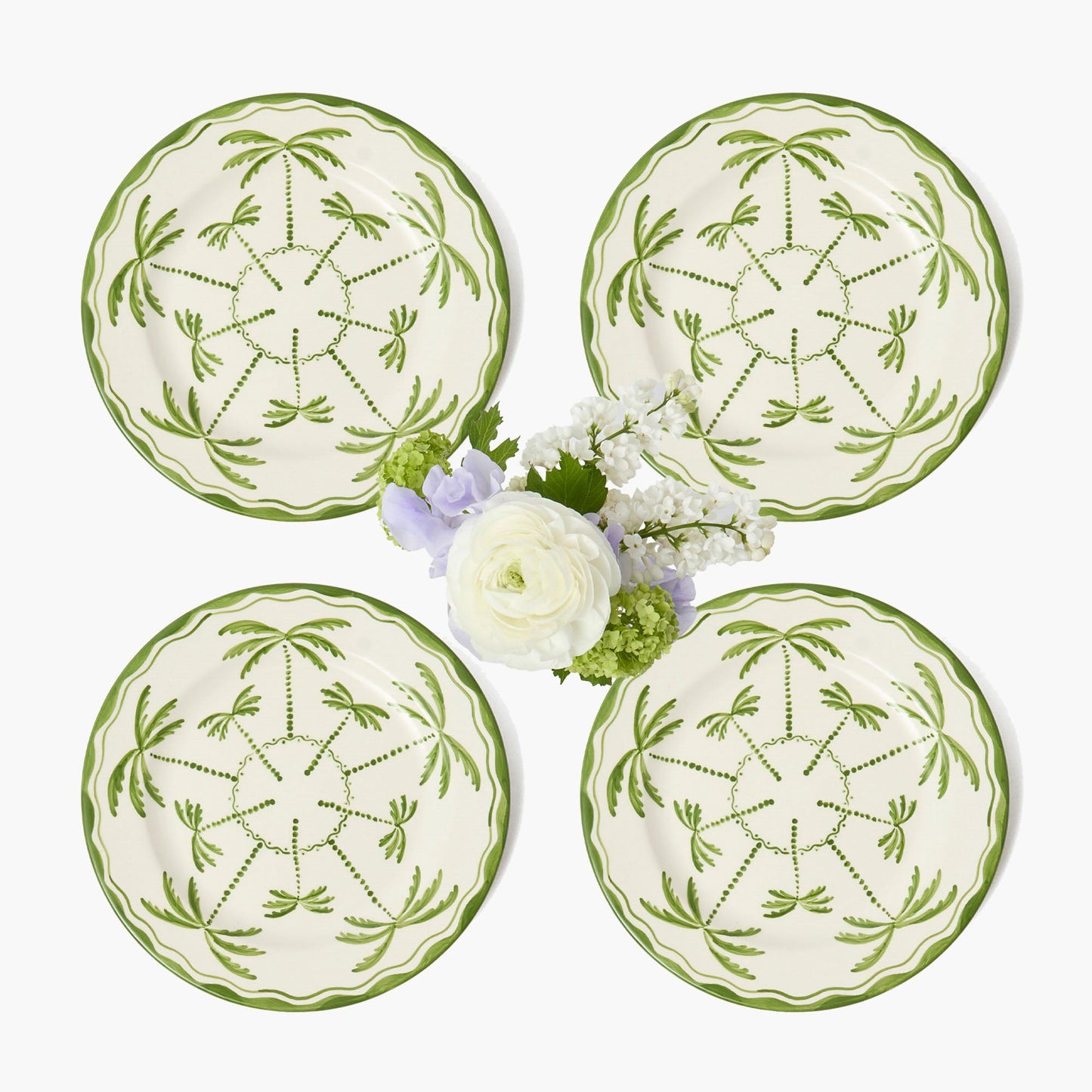 Assiettes de démarrage Palmera (lot de 4)