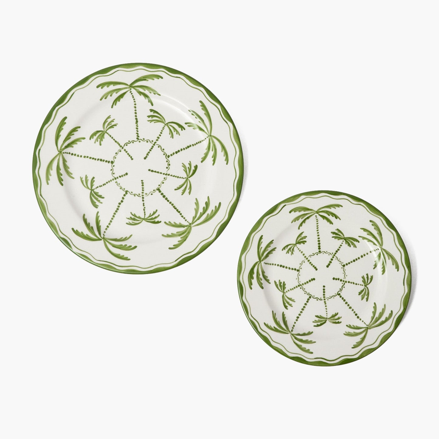 Assiette plate Palmera