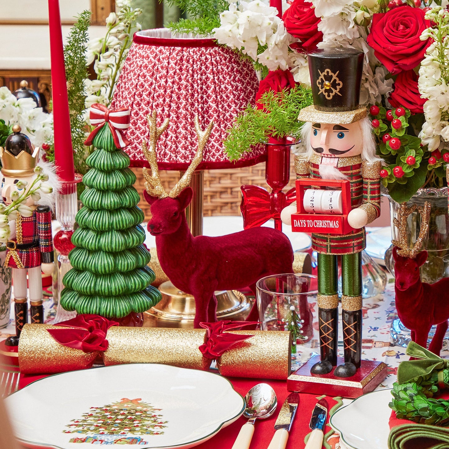 Le joyeux sapin de Noël (paire)
