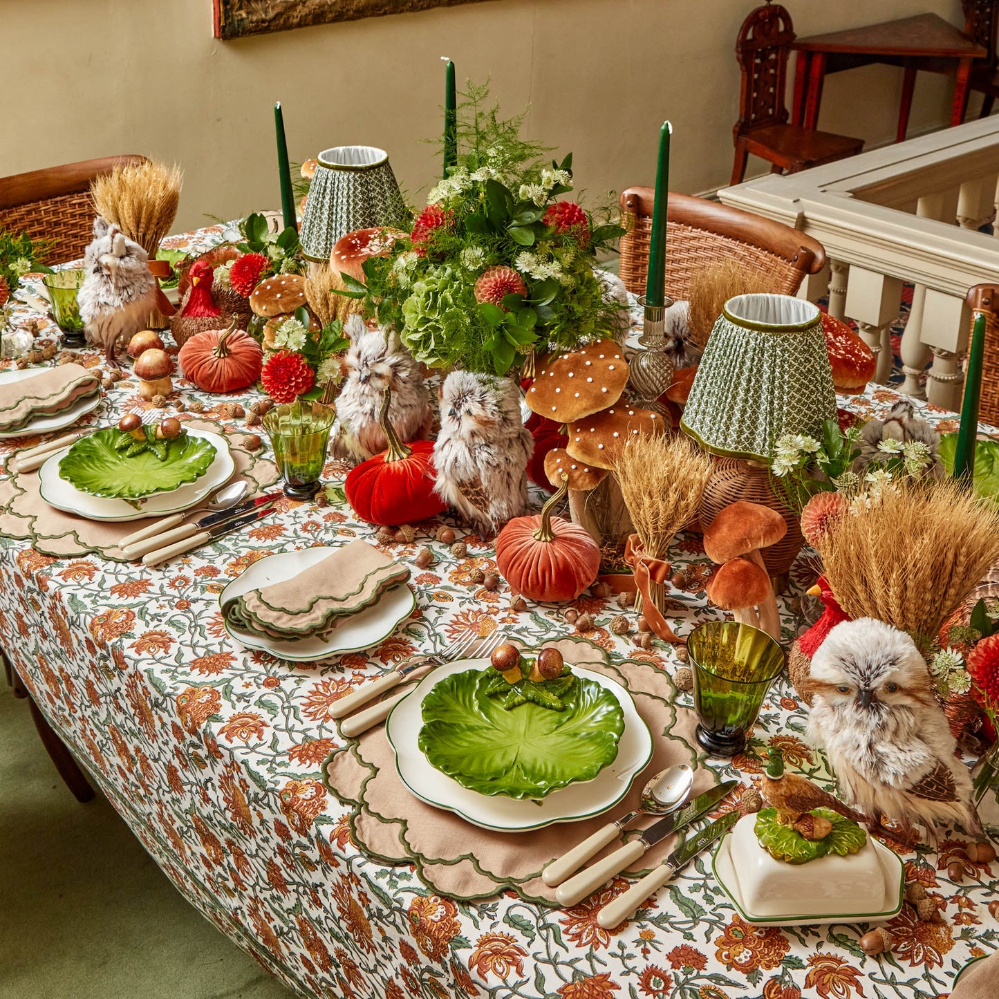 Assiette de chou aux cèpes