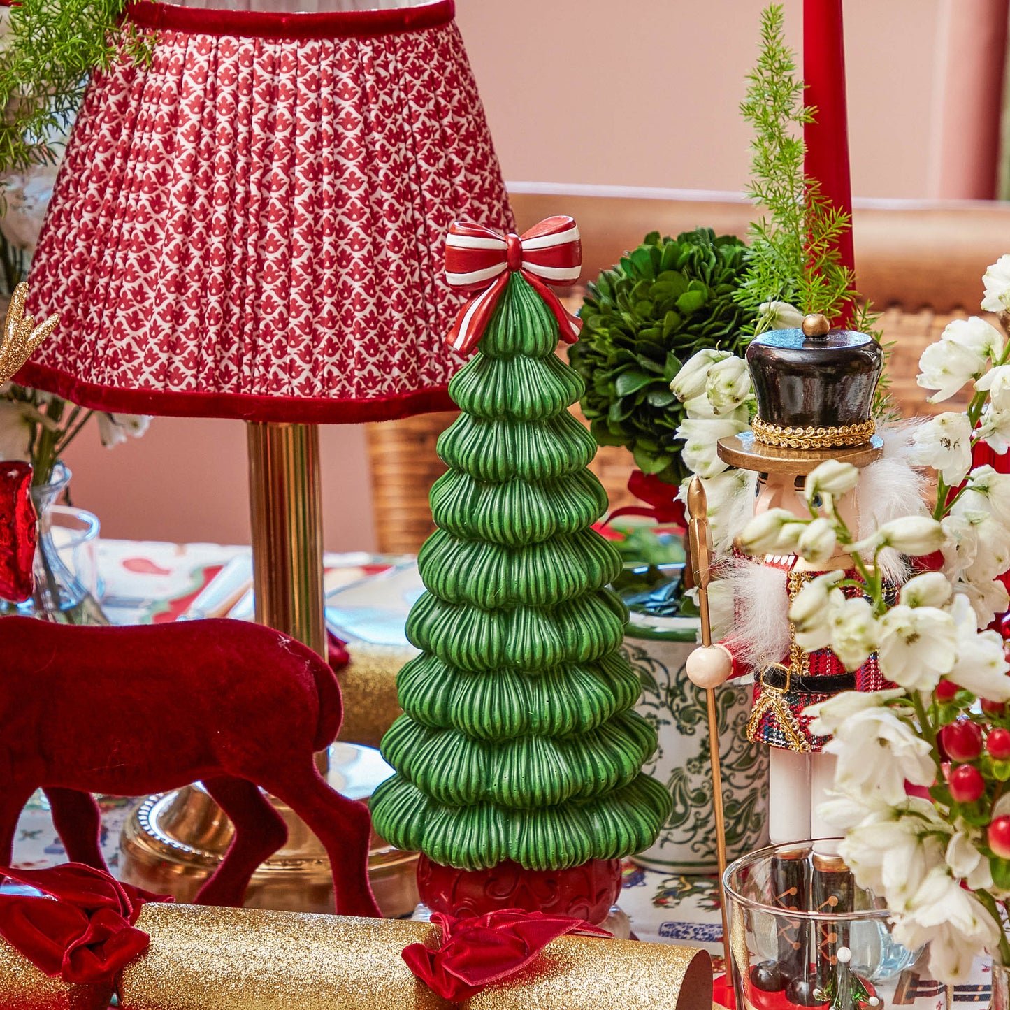 Le joyeux sapin de Noël (paire)