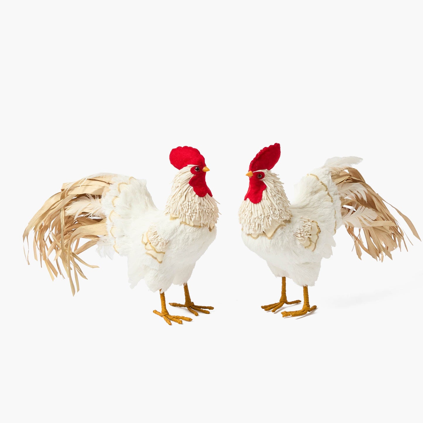 Ronnie le coq (paire) - 30 cm