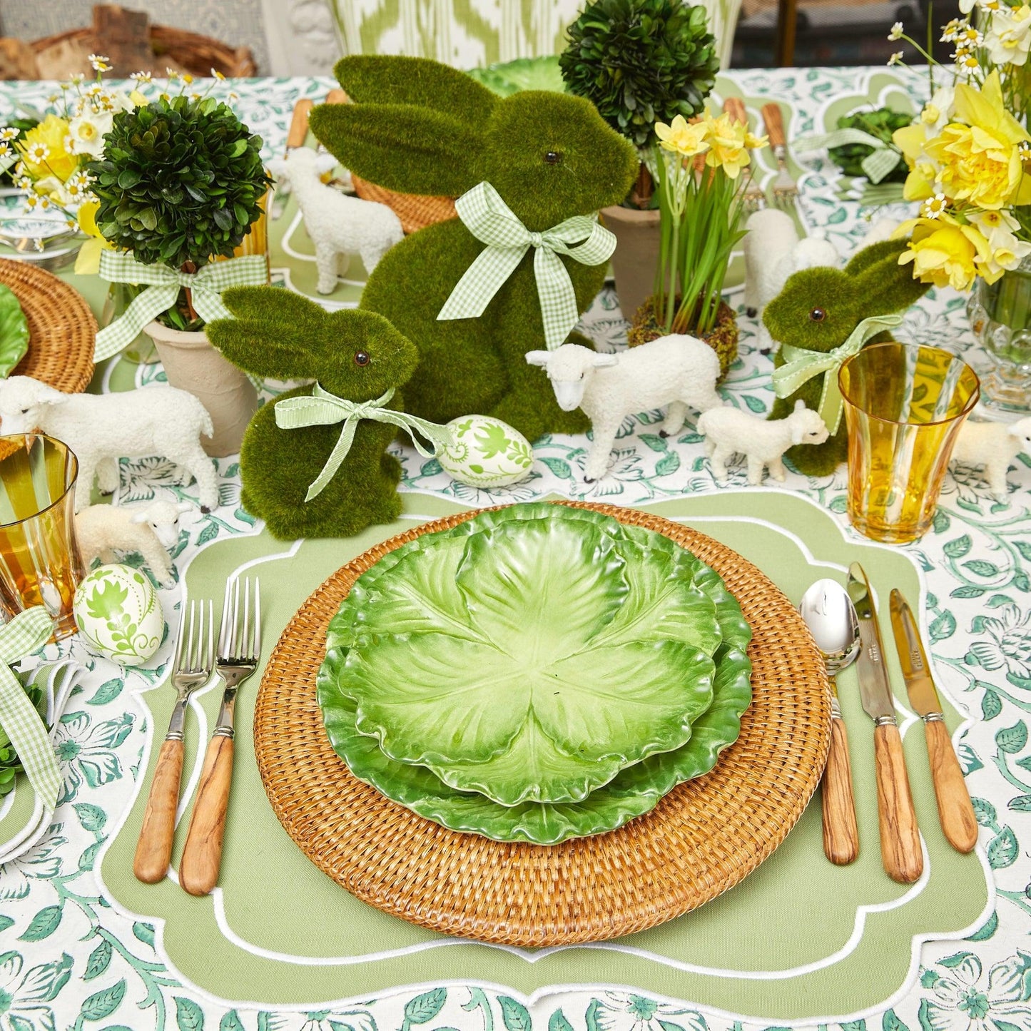 Lapin en mousse (lot de 3)
