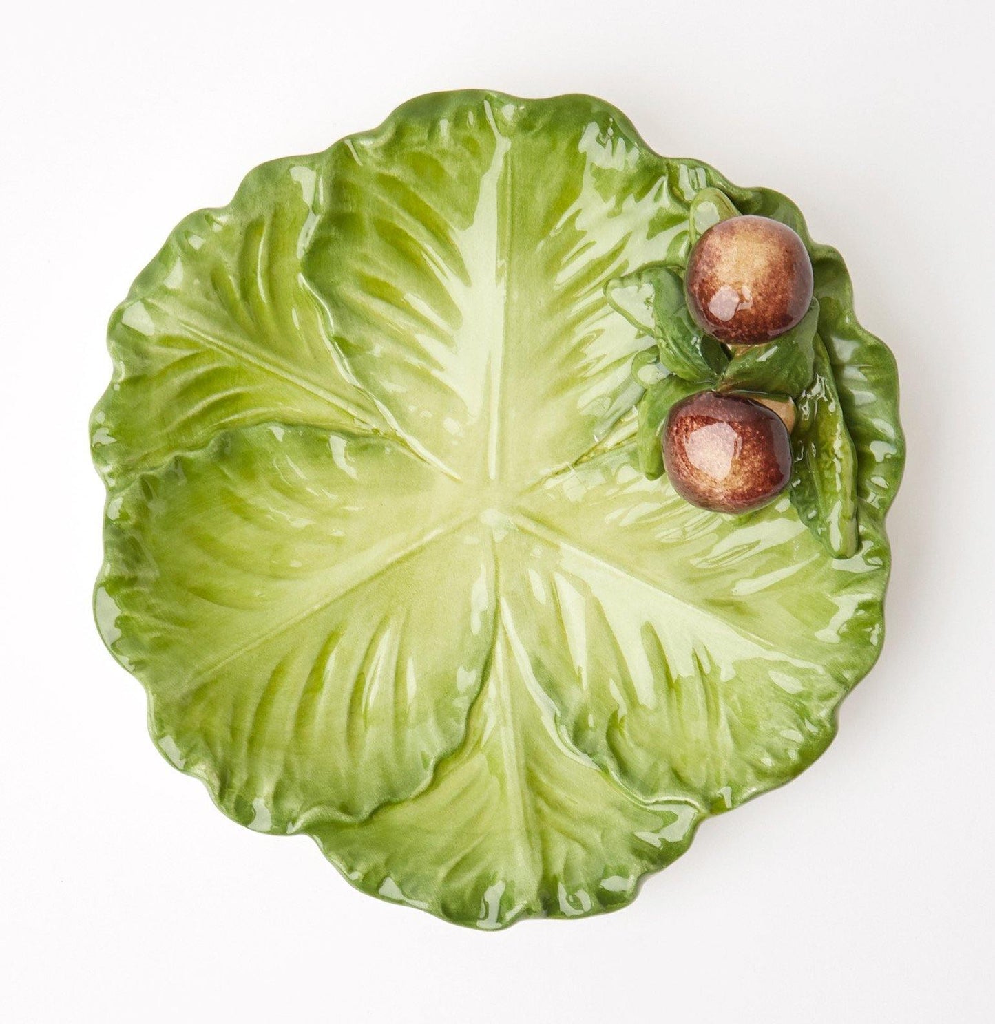 Assiette de chou aux cèpes