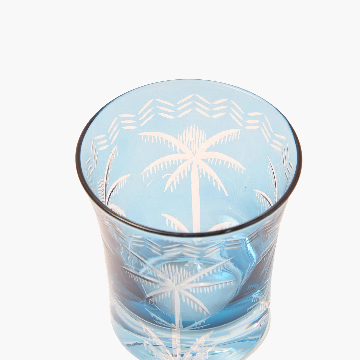 Verrerie Blue Palm (lot de 8)