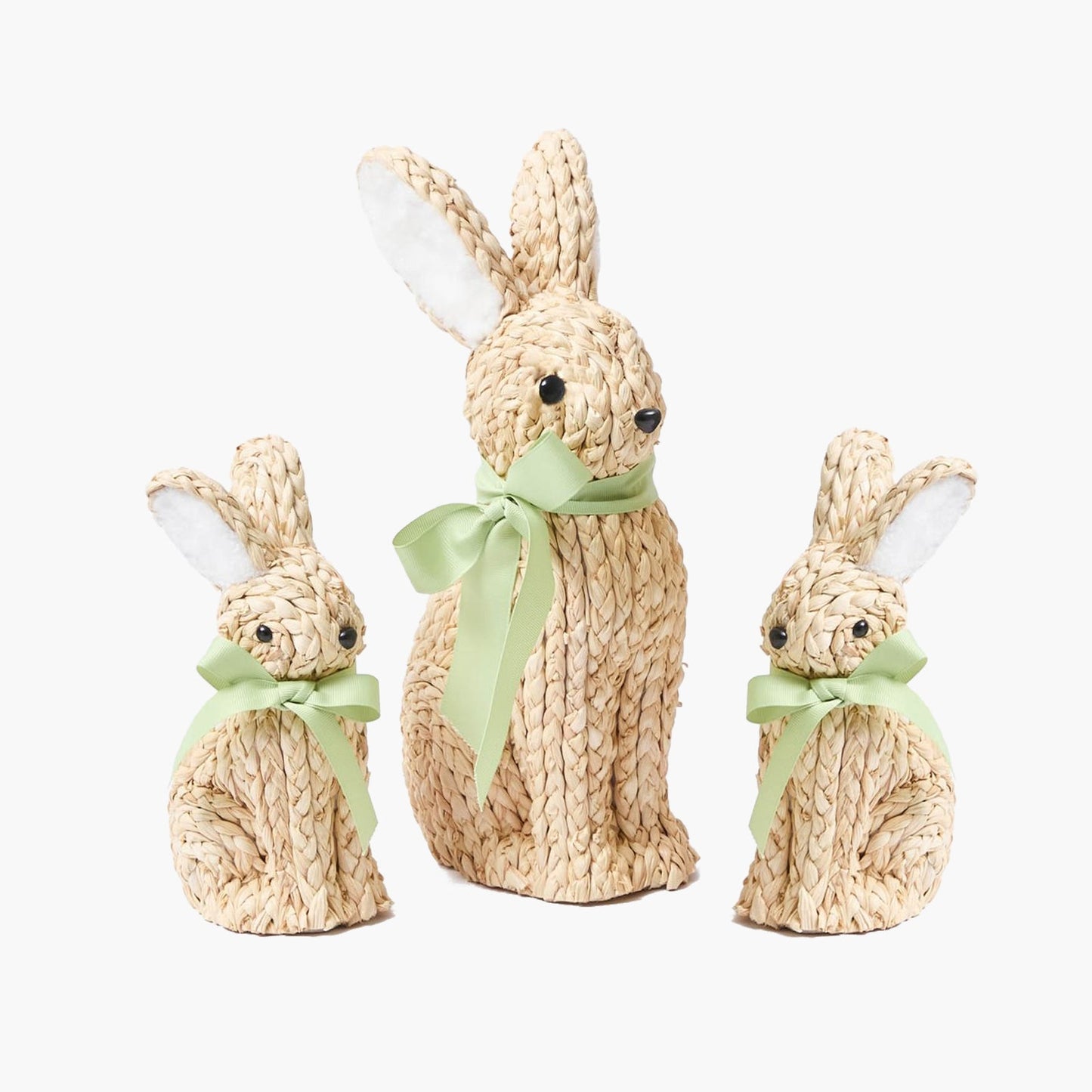 Famille de lapins raphia