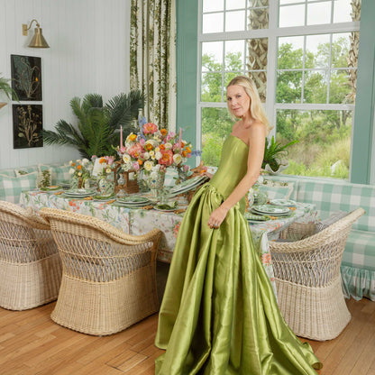 Sets de table et serviettes Eloise Green Gingham (lot de 4)