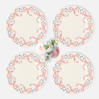 Assiettes plates Harley's Bow (lot de 4)