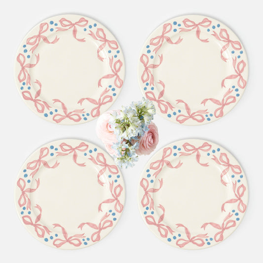 Assiettes plates Harley's Bow (lot de 4)