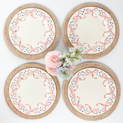 Assiettes plates Harley's Bow (lot de 4)