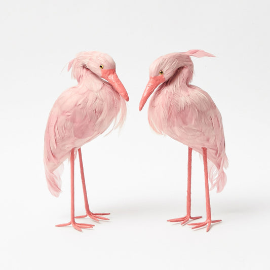 Cigogne Saskia (couple) - 25 cm