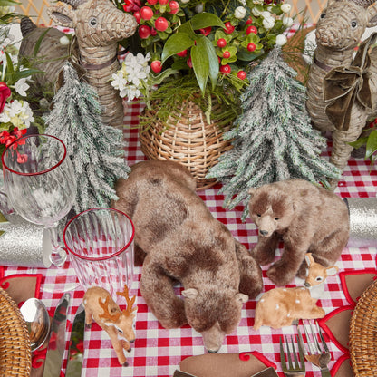 Grands ours bruns alpins (ensemble de 3)
