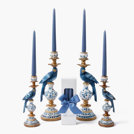 Coffret de bougies Blue Parrot (Dusty Blue)