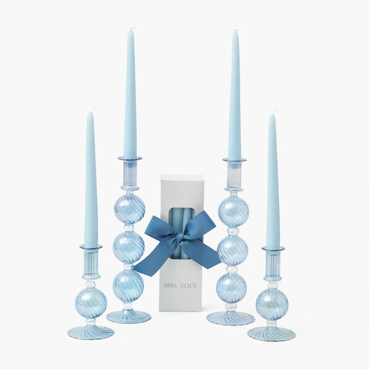 Coffret Bougies Camille Azure (Bleu)