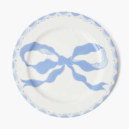 Assiette de démarrage Marilyn Blue Bow