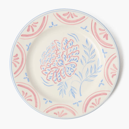 Assiettes à dîner florales Eliza (lot de 4)