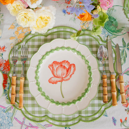 Sets de table Eloise Green Gingham (lot de 4)