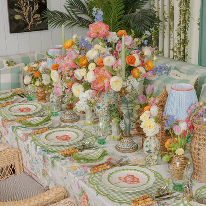 Sets de table Eloise Green Gingham (lot de 4)