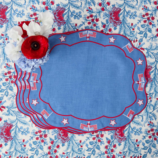 Sets de table du 4 juillet (lot de 4)