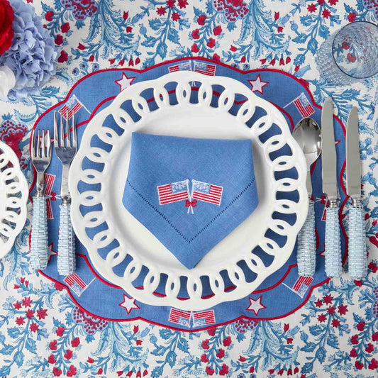 Sets de table et serviettes du 4 juillet (lot de 4)