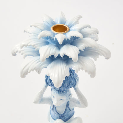 Bougeoirs Blue Monkey (paire)