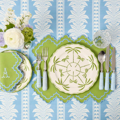Assiette plate Palmera