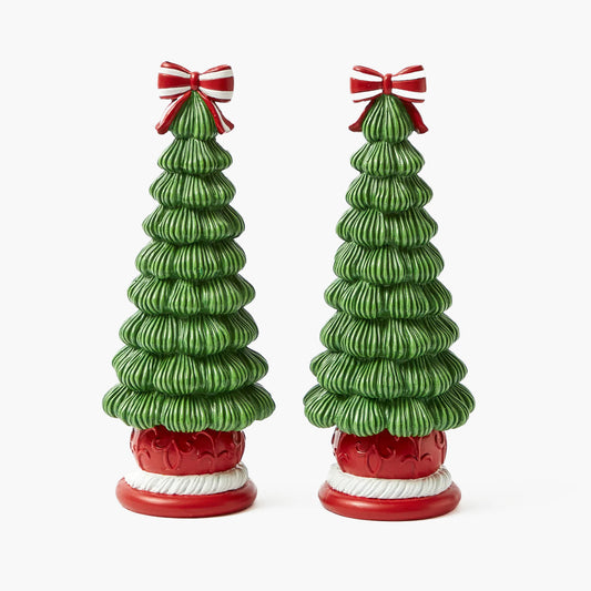 Le joyeux sapin de Noël (paire)