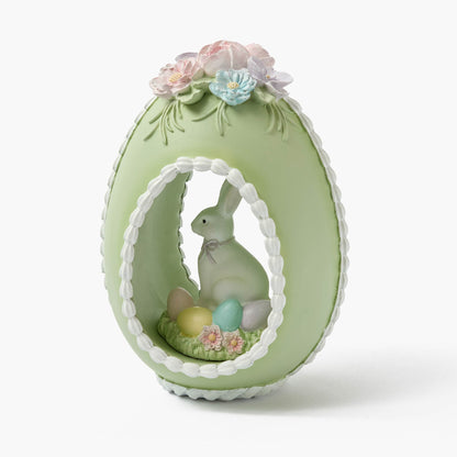 Lapin pastel dans un œuf (lot de 3)
