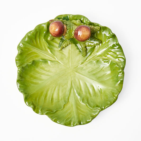 Assiette de chou aux cèpes