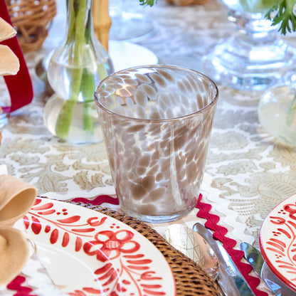 Verres à sable tachetés (lot de 4)